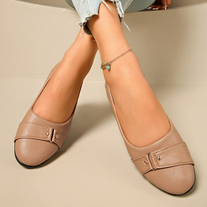 Roserow | Women’s Comfort Wedge Ballet Flats