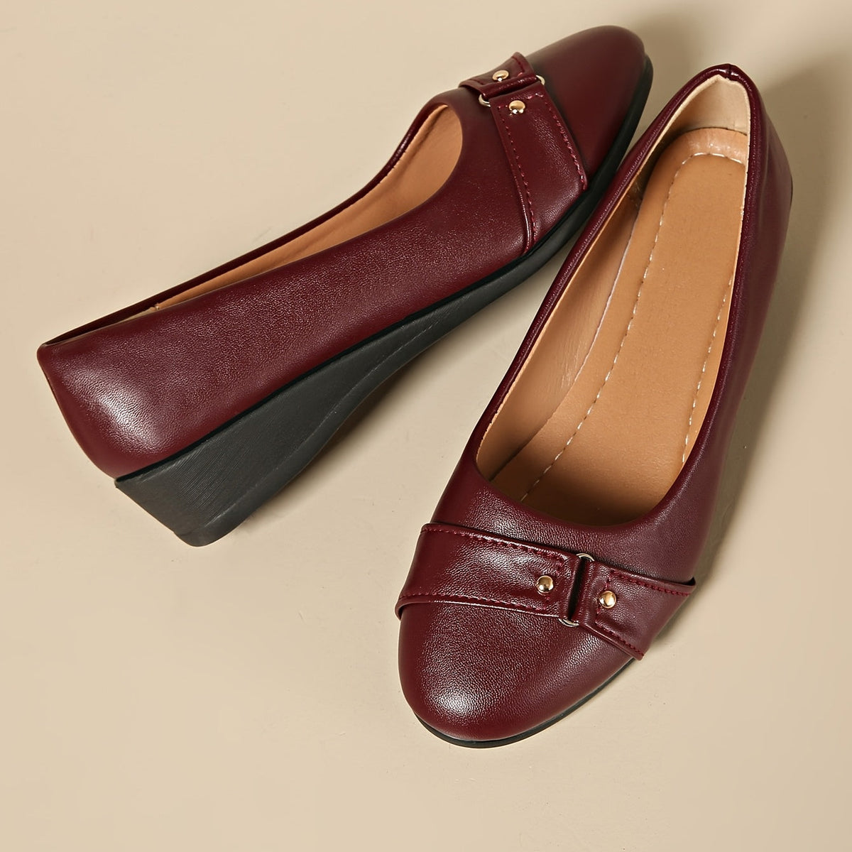 Roserow | Women’s Comfort Wedge Ballet Flats