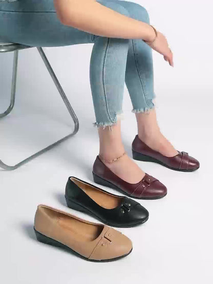 Roserow | Women’s Comfort Wedge Ballet Flats