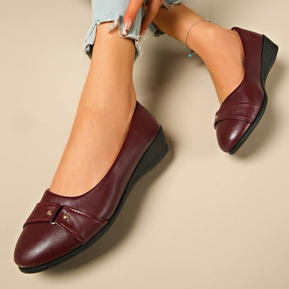 Roserow | Women’s Comfort Wedge Ballet Flats