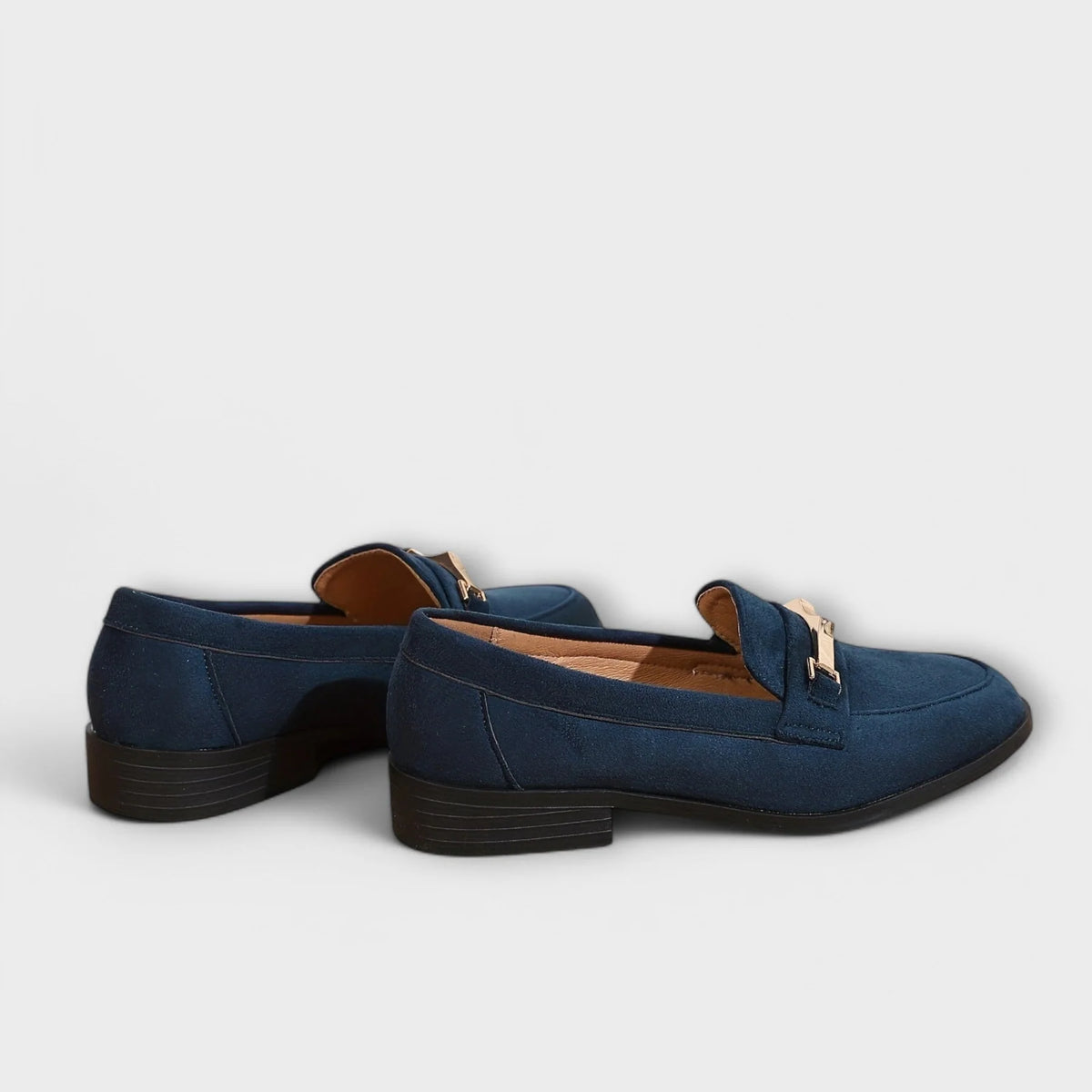 Roserow | Women’s Gold Chain Detail Loafers