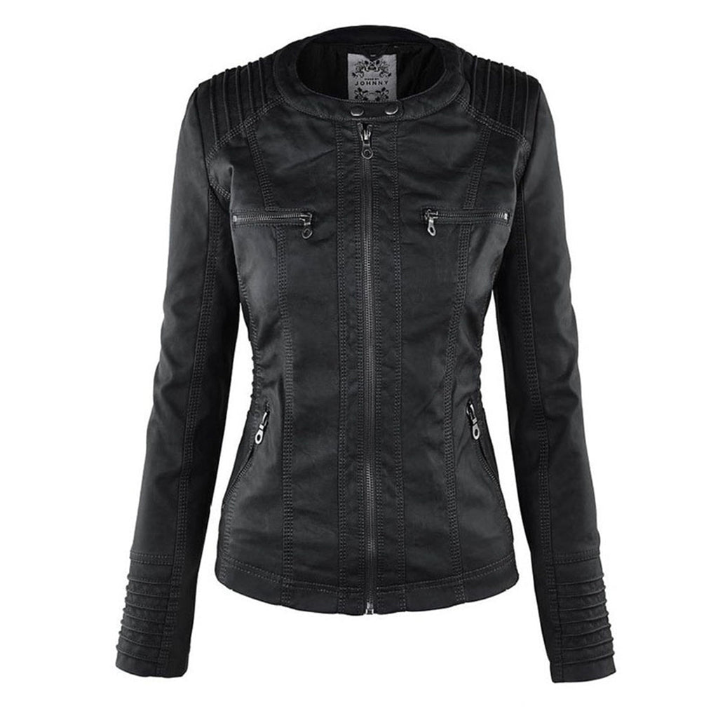 Ashley | Women's Fitted Hooded Zip-Up Jacket