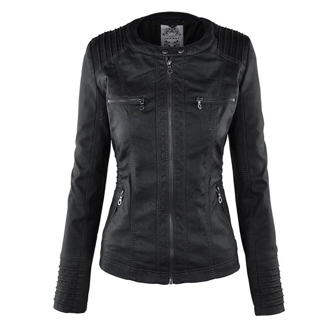 Ashley | Women's Fitted Hooded Zip-Up Jacket