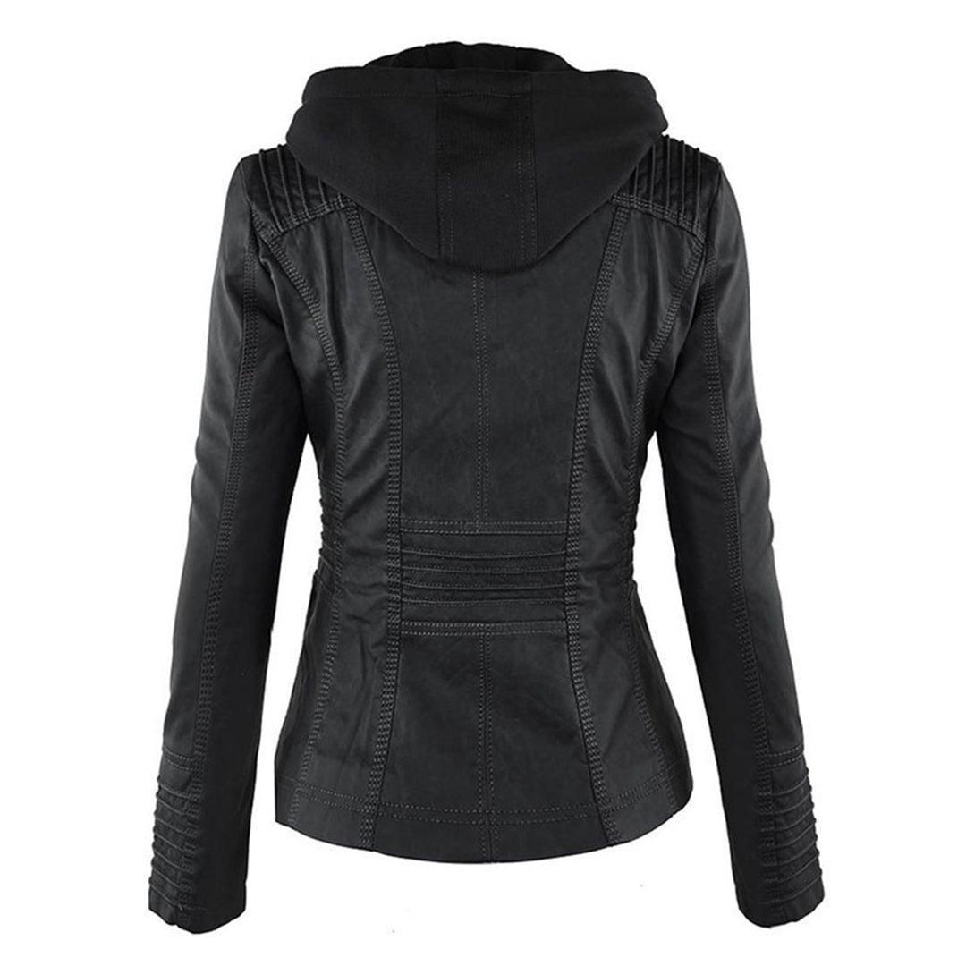 Ashley | Women's Fitted Hooded Zip-Up Jacket