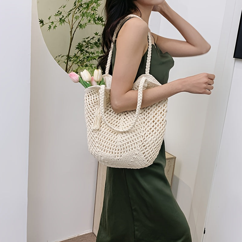 Roserow | Women’s Boho Drawstring Shoulder Bag