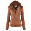 Ashley | Women's Fitted Hooded Zip-Up Jacket