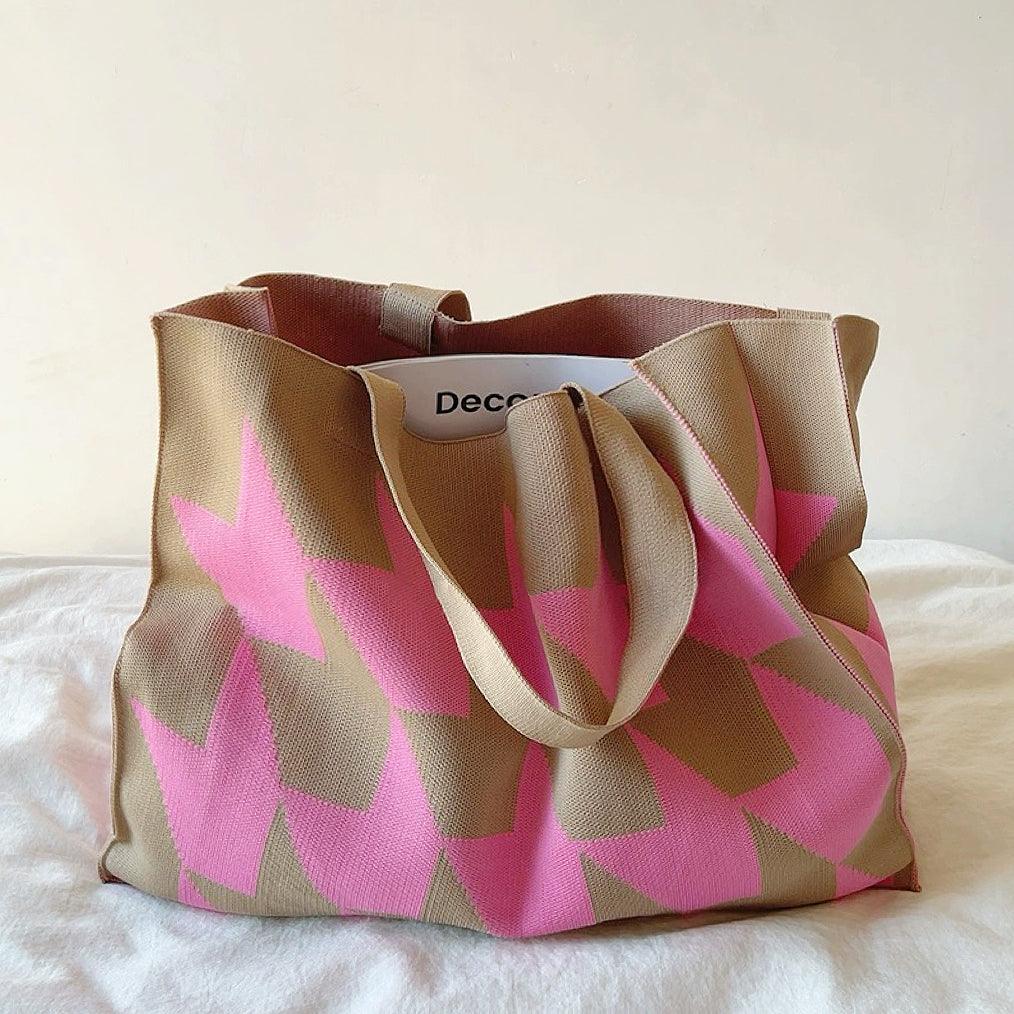 Roserow | Women’s Geometric Print Tote Bag