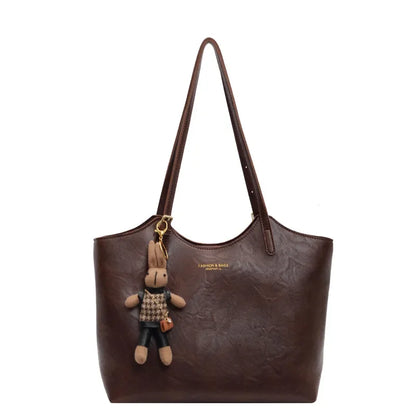 Roserow | Women’s Large Teddy Charm Tote Bag