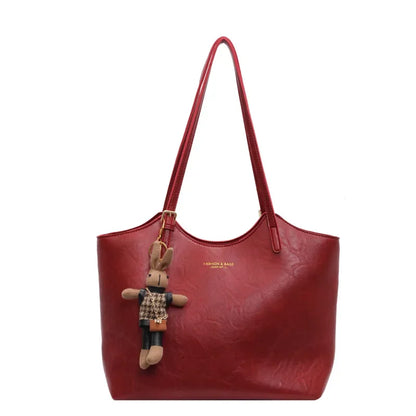 Roserow | Women’s Large Teddy Charm Tote Bag