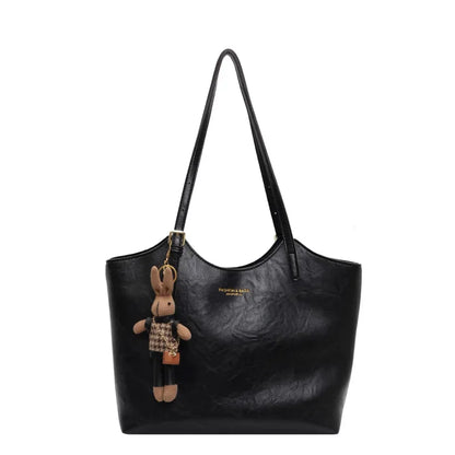 Roserow | Women’s Large Teddy Charm Tote Bag