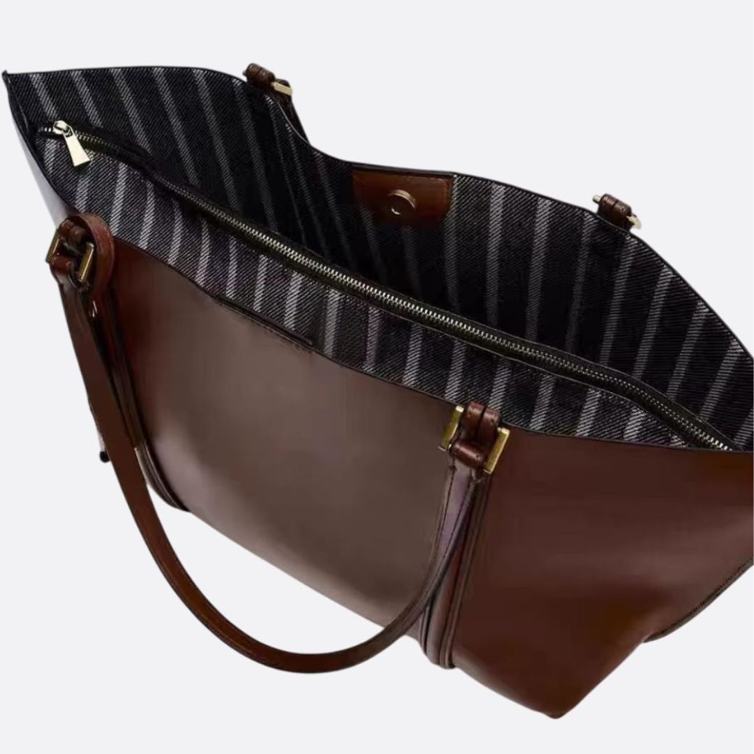 Roserow | Women’s Large Structured Shoulder Tote Bag