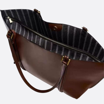 Roserow | Women’s Large Structured Shoulder Tote Bag