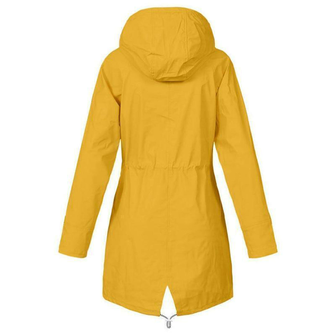 Brooke | Women's Hooded Drawstring Rain Jacket