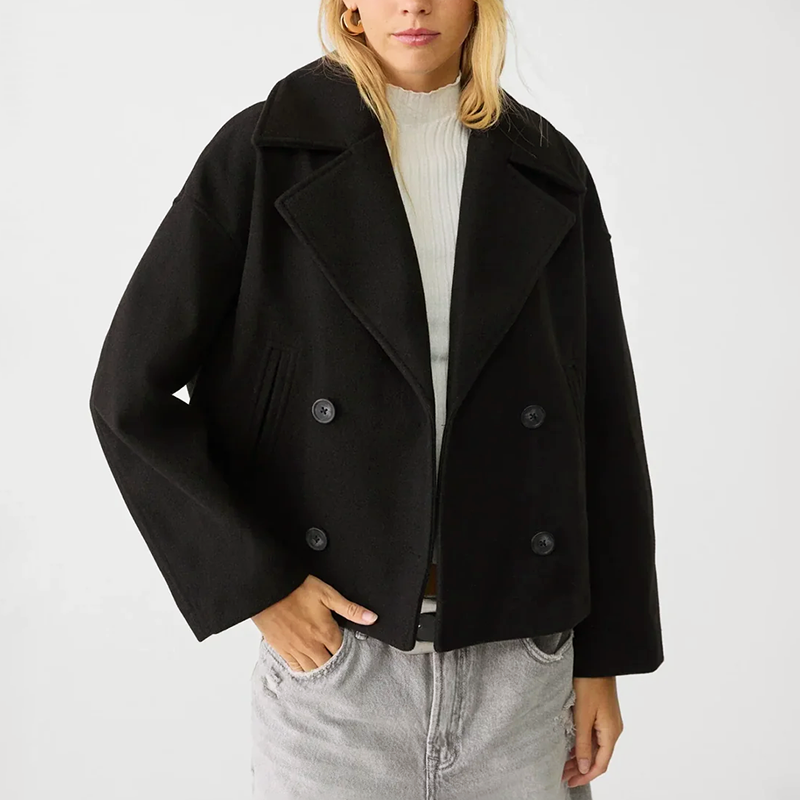 Lauren | Women's Cropped Double-Breasted Jacket