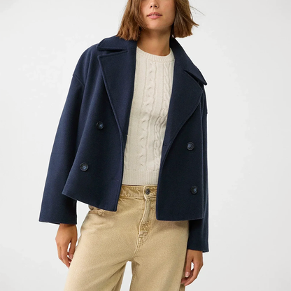 Roserow | Women's Cropped Double-Breasted Jacket