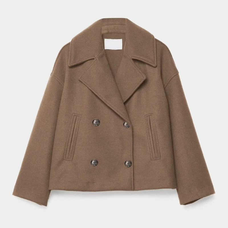 Lauren | Women's Cropped Double-Breasted Jacket