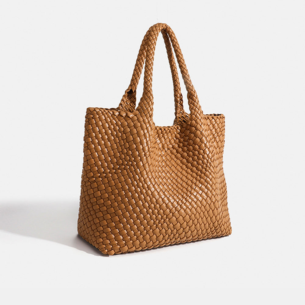 Roserow | Women’s Large Woven Basket Tote Bag