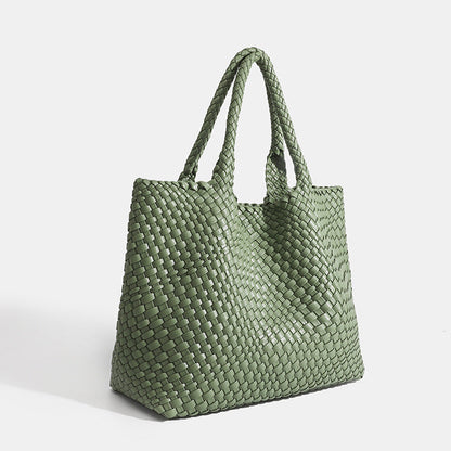 Roserow | Women’s Large Woven Basket Tote Bag