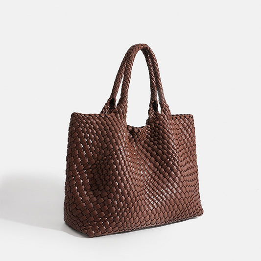 Roserow | Women’s Large Woven Basket Tote Bag