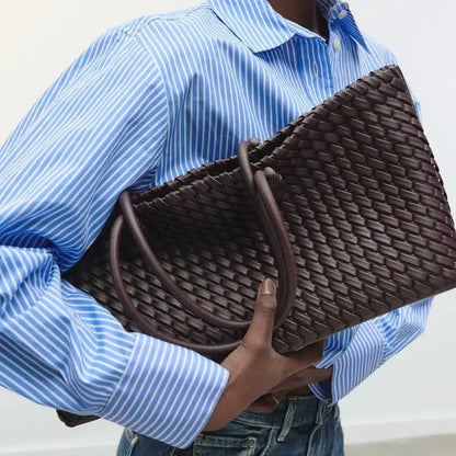 Roserow | Women’s Large Woven Tote Bag