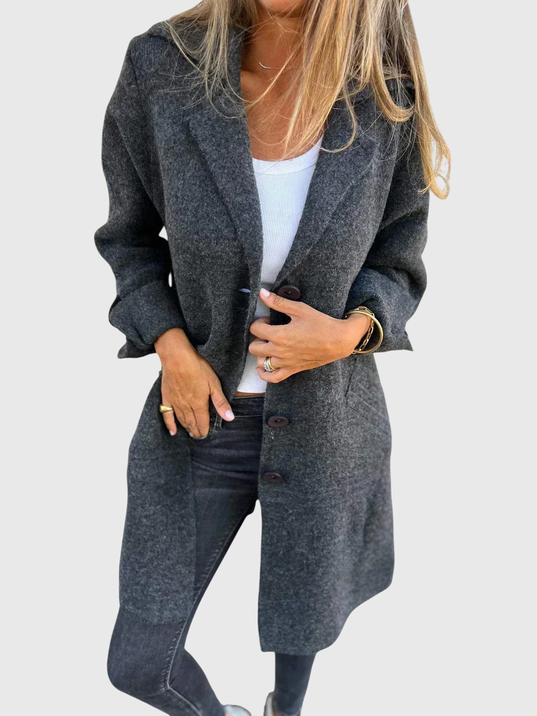 Roserow | Women’s Classic Button Blazer