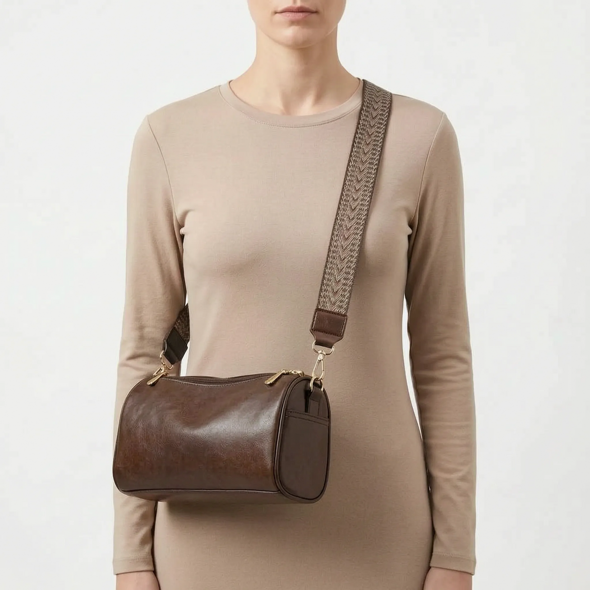 Roserow | Women’s Structured Crossbody Bag