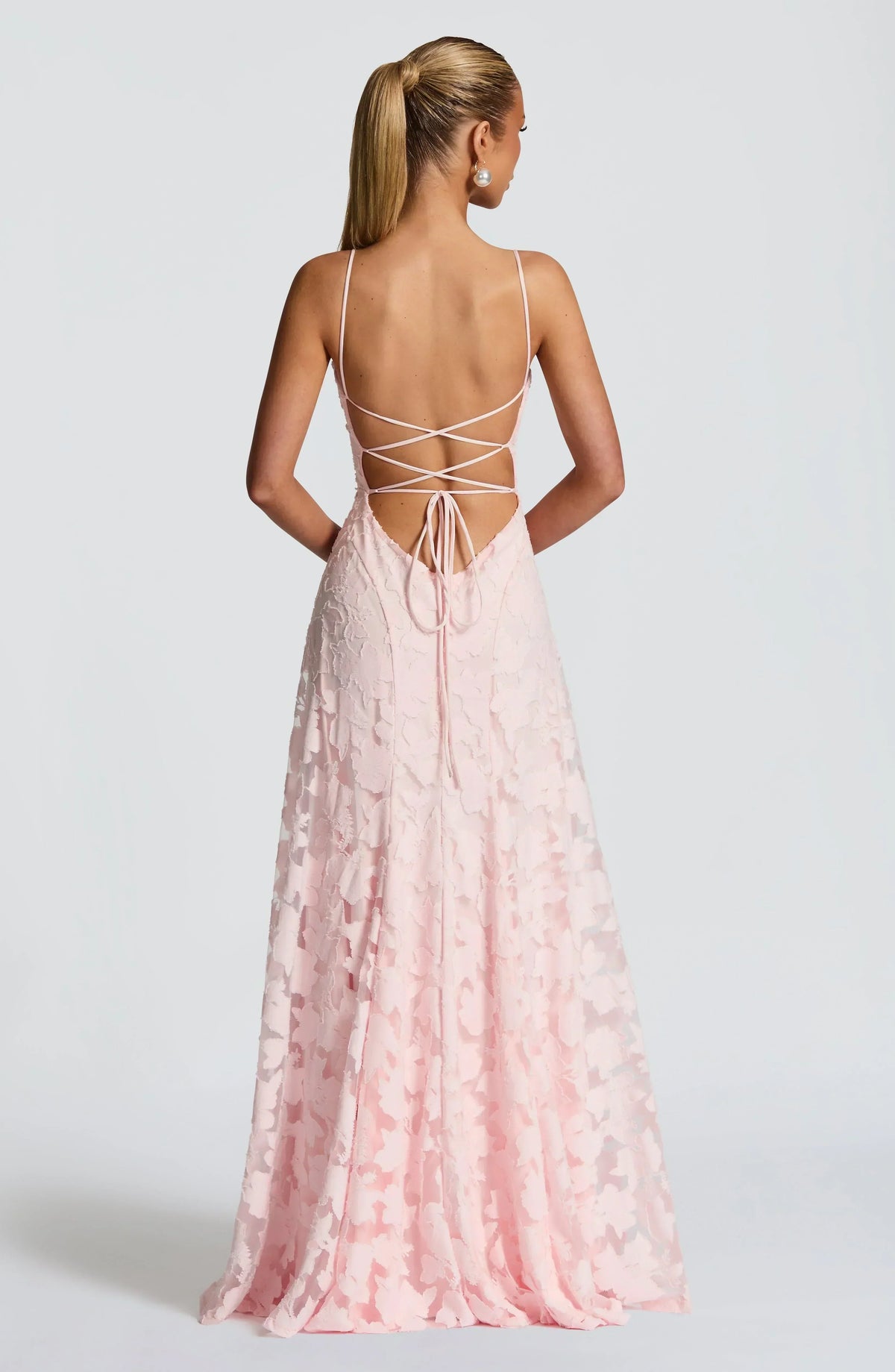 Roserow | Women’s Elegant Draped Maxi Dress