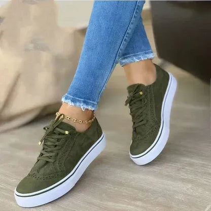 Roserow | Women’s Casual Lace-Up Trainers