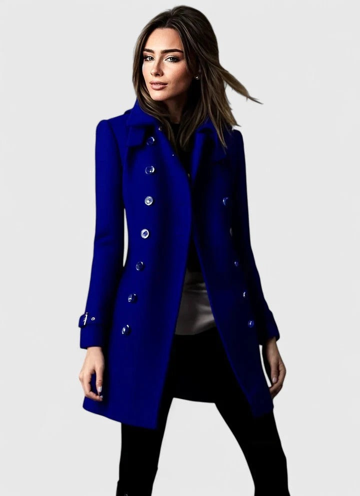 Roserow | Women’s Elegant Double-Breasted Coat
