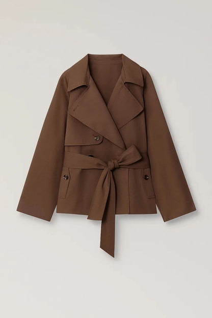 Olivia | Women's Belted Wrap Blazer Jacket