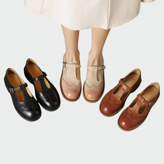 Roserow | Women’s Retro Mary Jane Flats