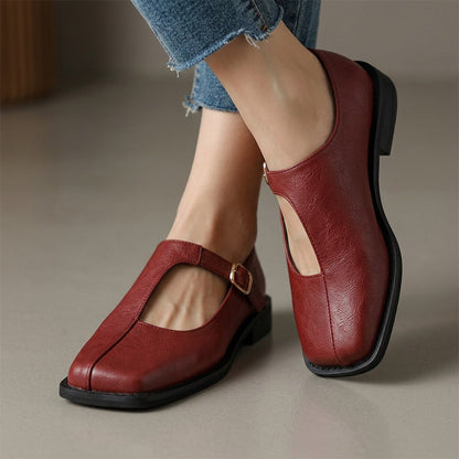 Roserow | Women’s Adjustable Strap Mary Jane Shoes